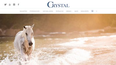 Projekte Website Crystal-Verlag