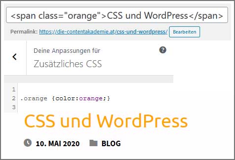 CSS & WordPress, eine Anleitung