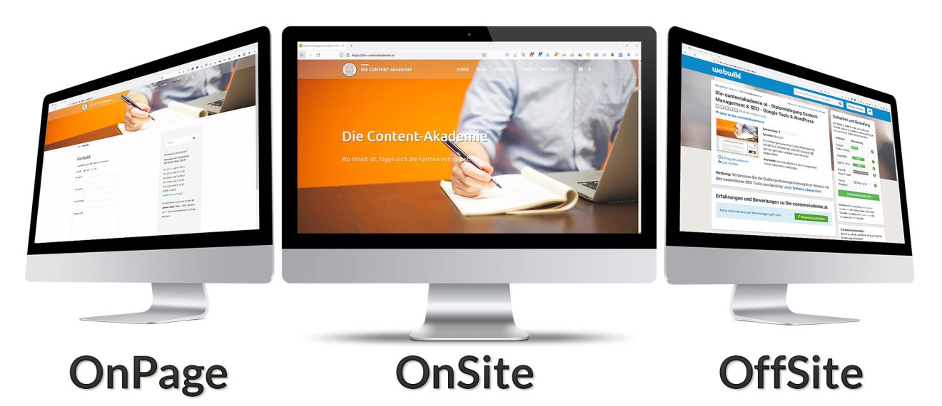 Die Content-Akademie SEO OnPage, OnSite und OffSite