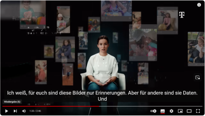 YouTube Video Nachricht von Ella