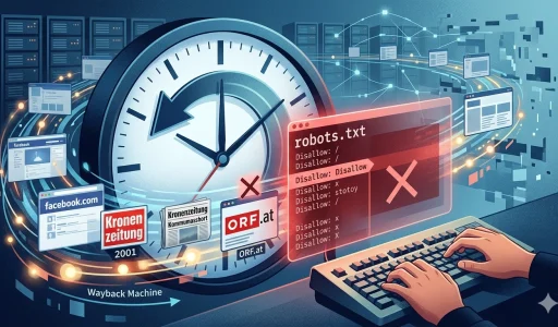 KI Bild über die Wayback Machine
